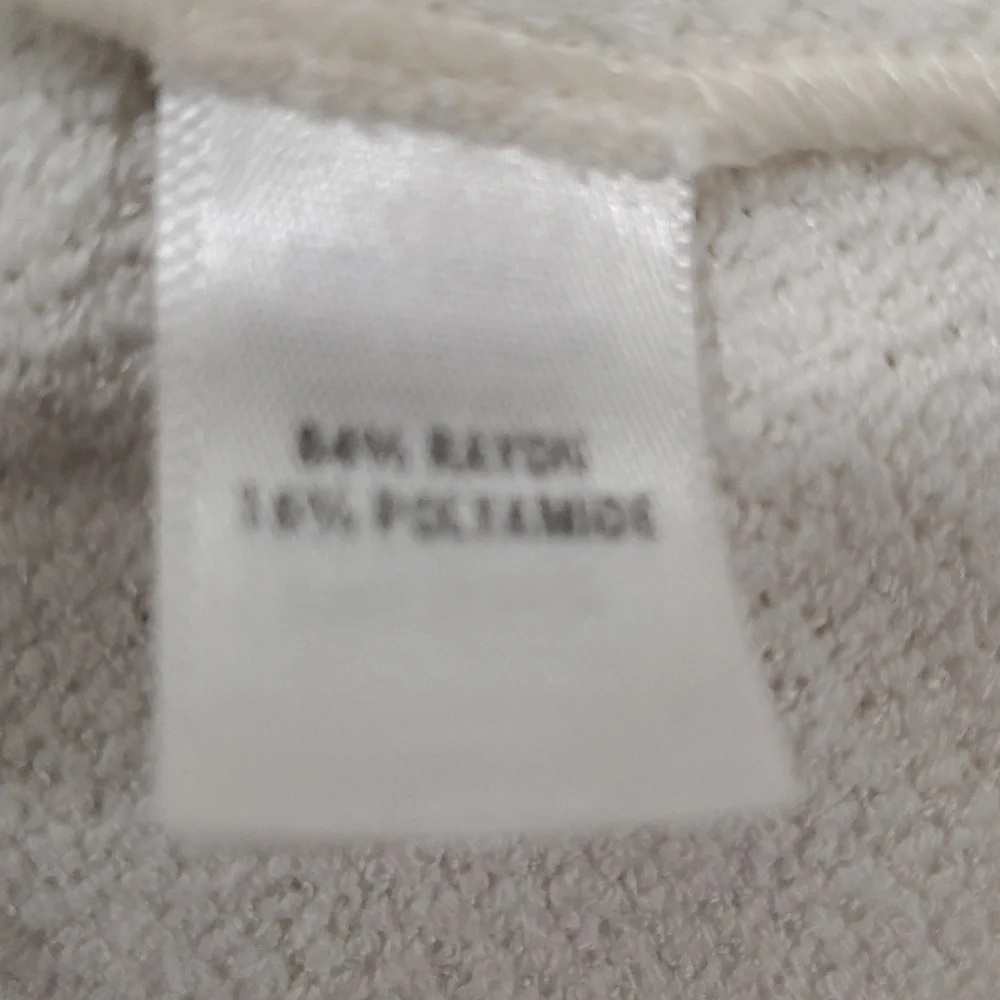 St John white black Terry Cloth  striped knit tunic dress size L - Picture 8 of 16